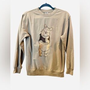 Disney Winnie The Pooh Embroidered Women's Crewneck Sweatshirt Size: Small